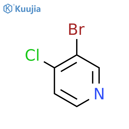 3-Bromo-4-chloropyridine structure