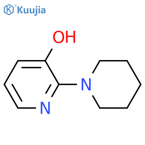 2-(piperidin-1-yl)pyridin-3-ol structure