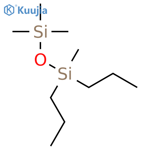 Disiloxane, 1,1,1,3-tetramethyl-3,3-dipropyl- structure