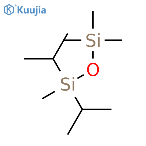 Disiloxane, 1,1,1,3-tetramethyl-3,3-bis(1-methylethyl)- structure