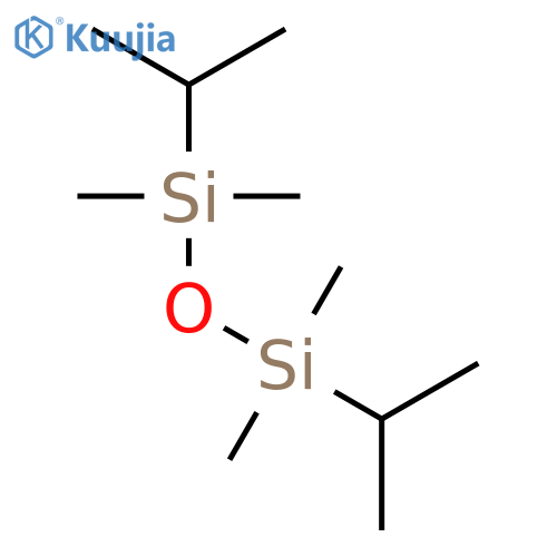 Disiloxane, 1,1,3,3-tetramethyl-1,3-bis(1-methylethyl)- structure