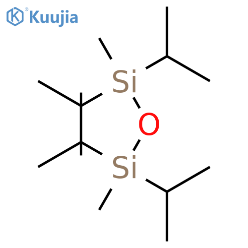 Disiloxane, 1,3-dimethyl-1,1,3,3-tetrakis(1-methylethyl)- structure