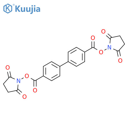 2,5-Pyrrolidinedione, 1,1'-[[1,1'-biphenyl]-4,4'-diylbis(carbonyloxy)]bis- structure