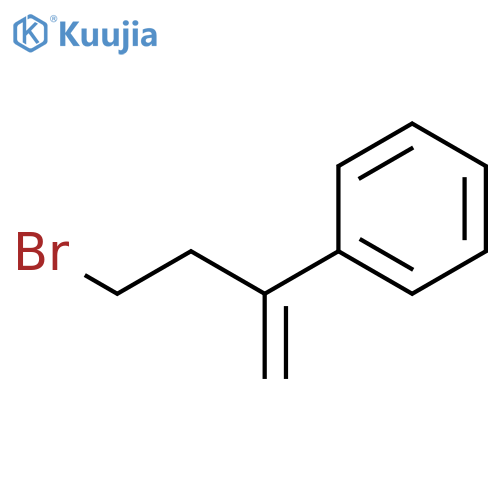 Benzene, (3-bromo-1-methylenepropyl)- structure