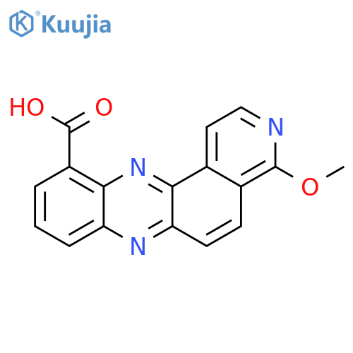 4-methoxypyrido[4,3-a]phenazine-11-carboxylic acid structure