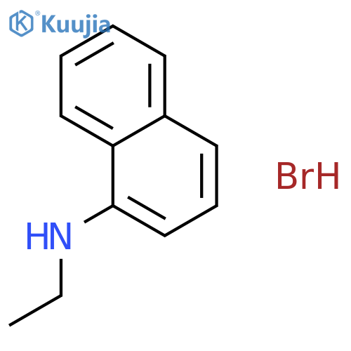 N-Ethyl-1-naphthylamine Hydrobromide structure
