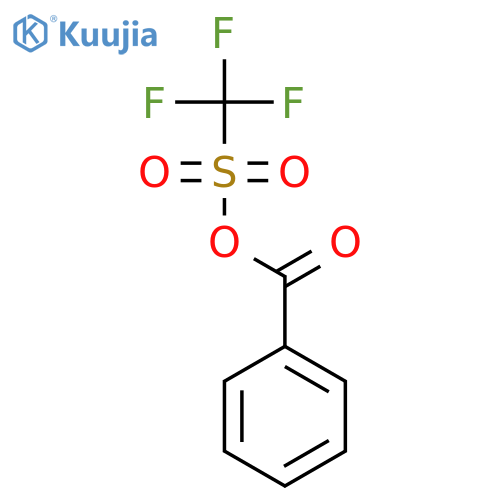 Benzoyl Trifluoromethanesulfonate structure
