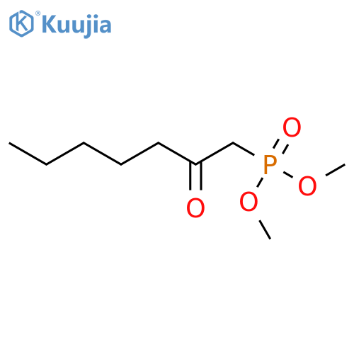 Dimethyl (2-oxoheptyl)phosphonate structure