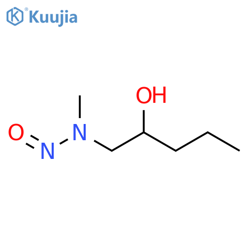 1-methyl(nitroso)aminopentan-2-ol structure