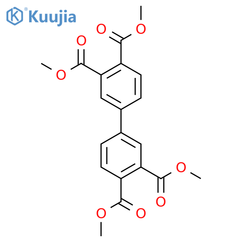 Tetramethyl 3,3',4,4'-biphenyltetracarboxylate structure
