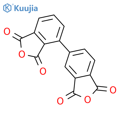 2,3,3',4'-Biphenyl tetracarboxylicdianhydride structure