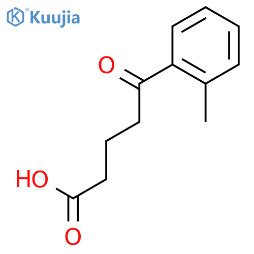 5-(2-METHYLPHENYL)-5-OXOVALERIC ACID structure