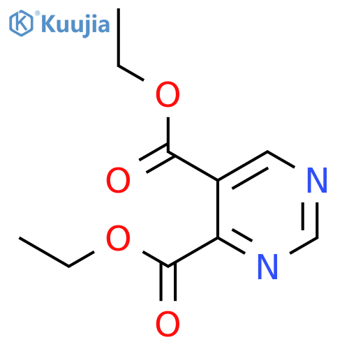 4,5-diethyl pyrimidine-4,5-dicarboxylate structure