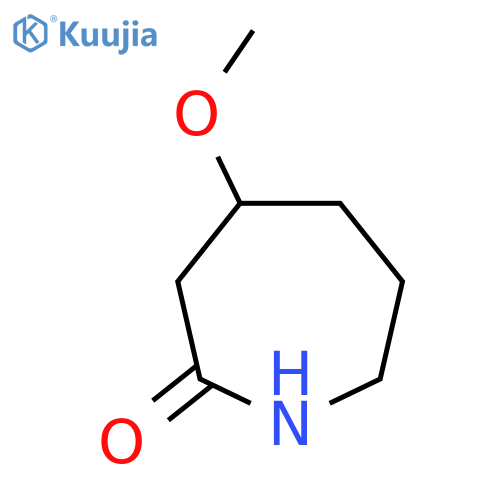 4-Methoxy-2,4,6,7-tetrahydroazepine-2-one structure