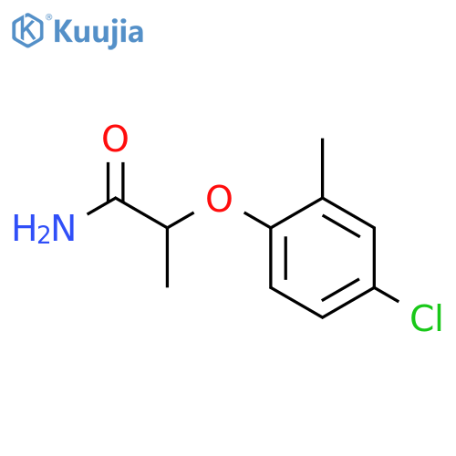 Propanamide,2-(4-chloro-2-methylphenoxy)- structure