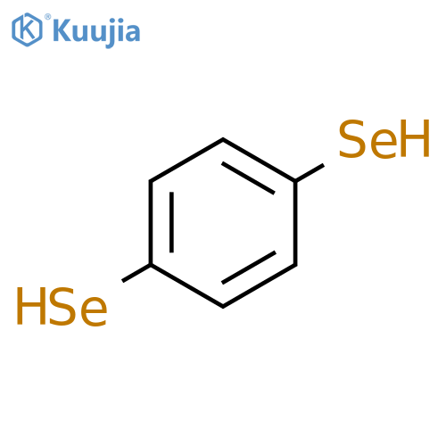 1,4-Benzenediselenol structure