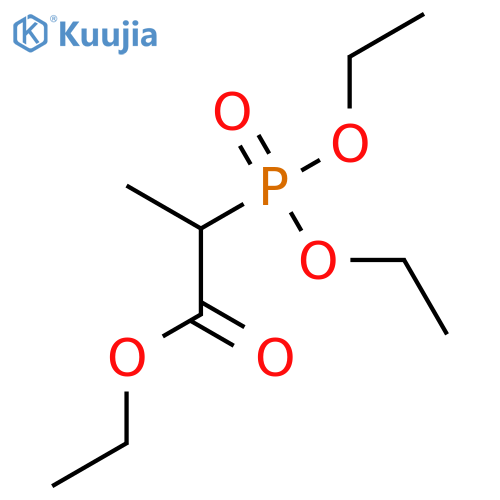 ethyl 2-diethoxyphosphorylpropanoate structure