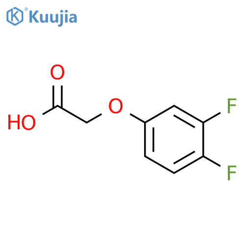 2-(3,4-difluorophenoxy)acetic acid structure