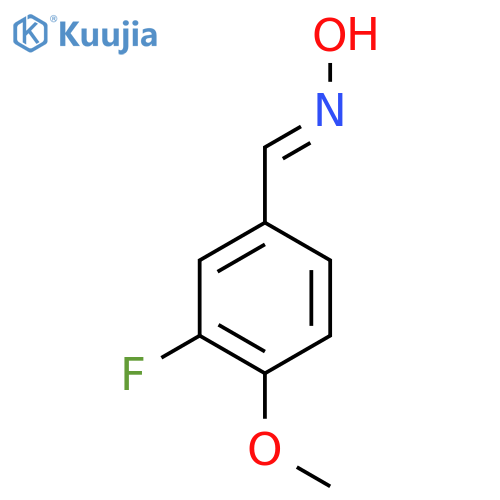 3-Fluoro-4-methoxybenzaldoxime structure