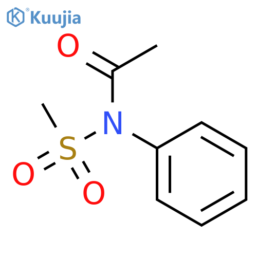 Acetamide, N-(methylsulfonyl)-N-phenyl- structure