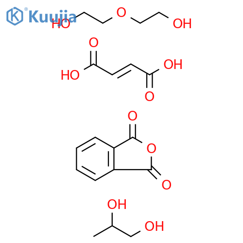 2-Butenedioicacid(2E)-,polymerwith1,3-isobenzofurandione,2,2'-oxybis[ethanol]and1,2-propanediol structure