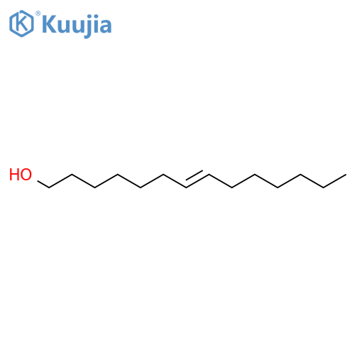 (E)-7-Tetradecen-1-ol structure