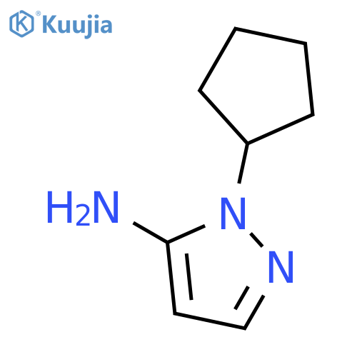 1-Cyclopentyl-1H-pyrazol-5-amine structure