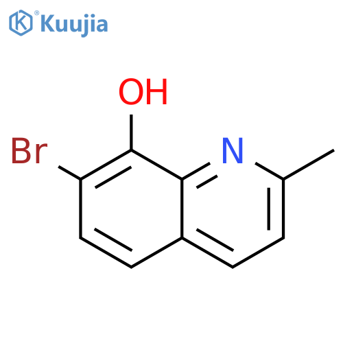 7-Bromo-2-methylquinolin-8-ol structure