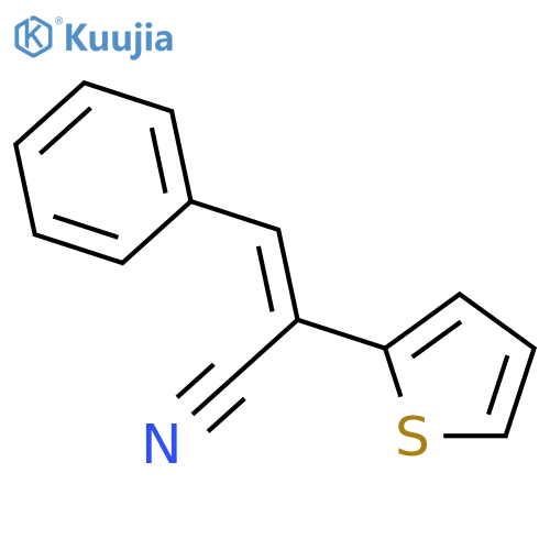 alpha-(phenylmethylene)-2-thiopheneacetonitrile structure
