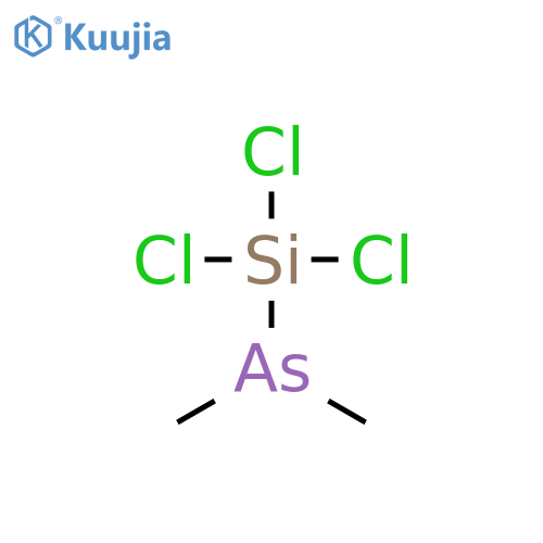 arsine, dimethyl(trichlorosilyl)- structure