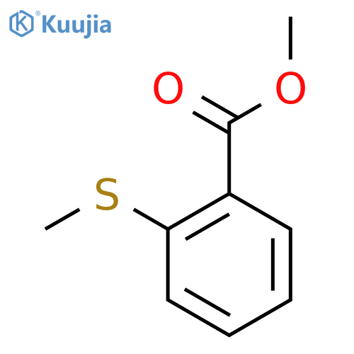 Methyl 2-(methylthio)benzoate structure