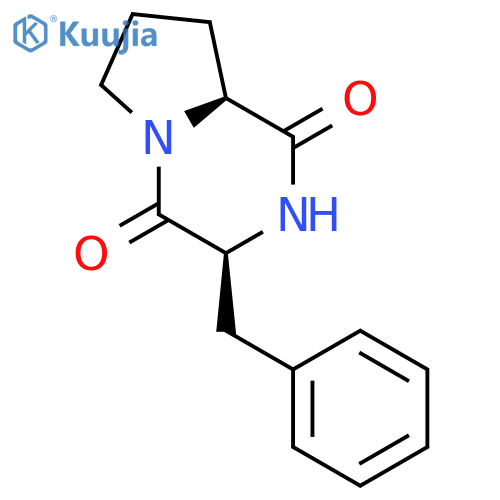 Cyclo(L-Phe-L-Pro) structure