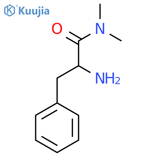 2-Amino-N,N-dimethyl-3-phenylpropanamide structure