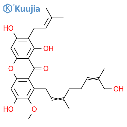 Parvixanthone A structure