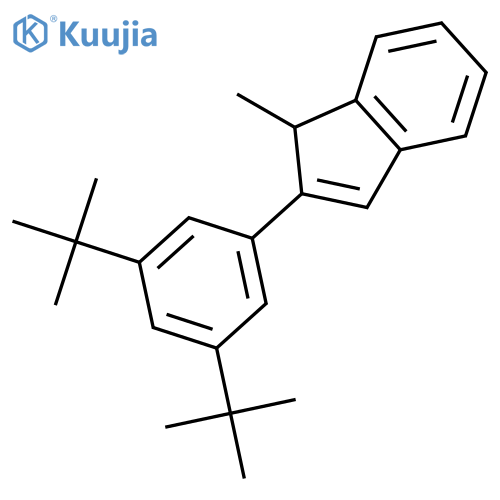 1H-INDENE, 2-[3,5-BIS(1,1-DIMETHYLETHYL)PHENYL]-1-METHYL- structure