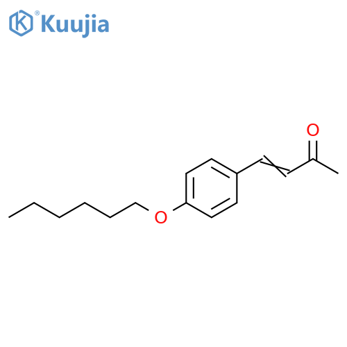 3-Buten-2-one, 4-[4-(hexyloxy)phenyl]- structure