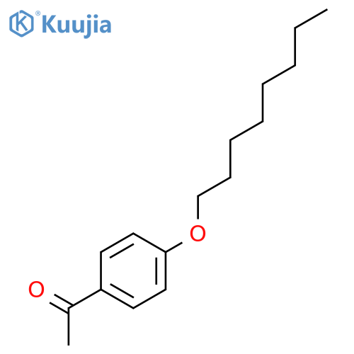 Ethanone,1-[4-(octyloxy)phenyl]- structure