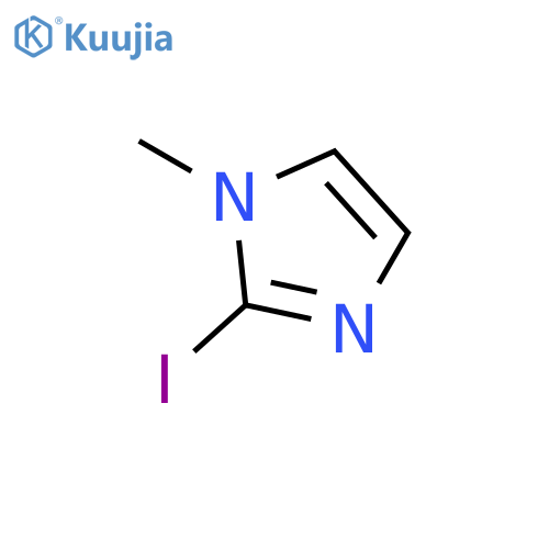 2-Iodo-1-methyl-1H-imidazole structure