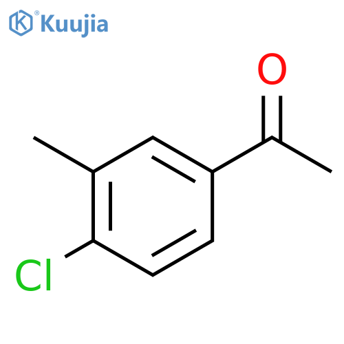 1-(4-chloro-3-methylphenyl)ethan-1-one structure