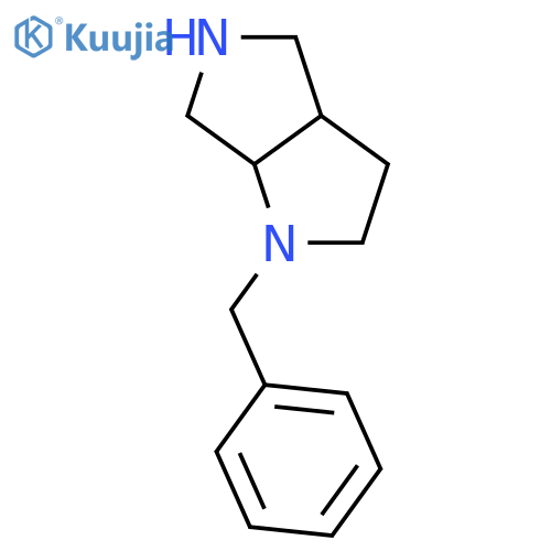 cis-1-Benzylhexahydropyrrolo3,4-bpyrrole structure