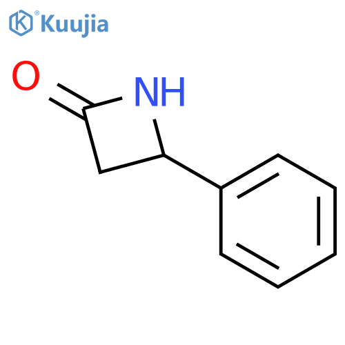 2-Azetidinone, 4-phenyl-, (S)- structure
