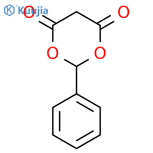 1,3-Dioxane-4,6-dione, 2-phenyl- structure