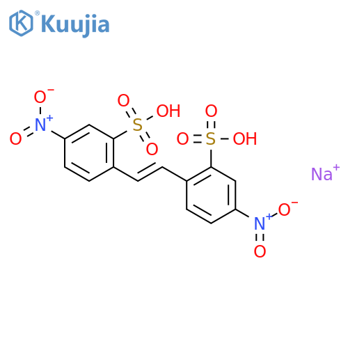 Disodium 4,4'-dinitro-2,2'-stilbenedisulfonate structure