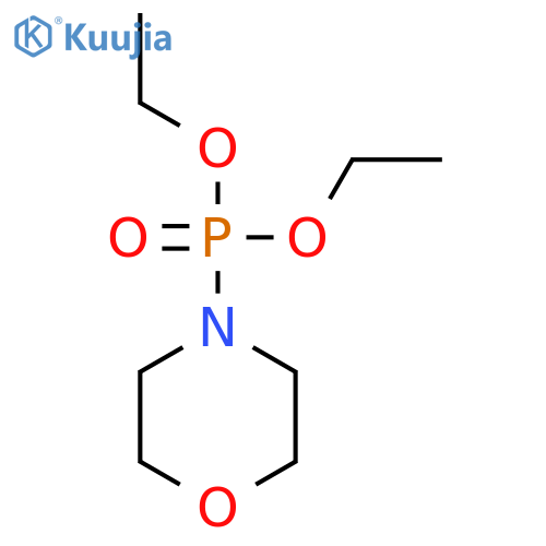 diethyl morpholin-4-ylphosphonate structure