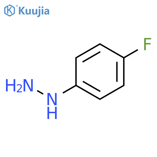 (4-Fluorophenyl)hydrazine structure