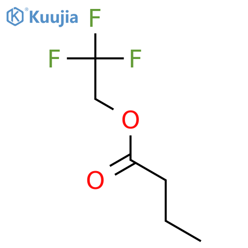 2,2,2-Trifluoroethyl butyrate structure