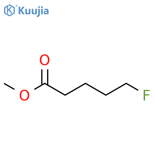 Pentanoic acid, 5-fluoro-, methyl ester structure