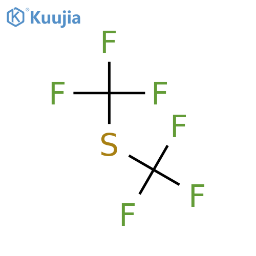 Methane,1,1'-thiobis[1,1,1-trifluoro- structure