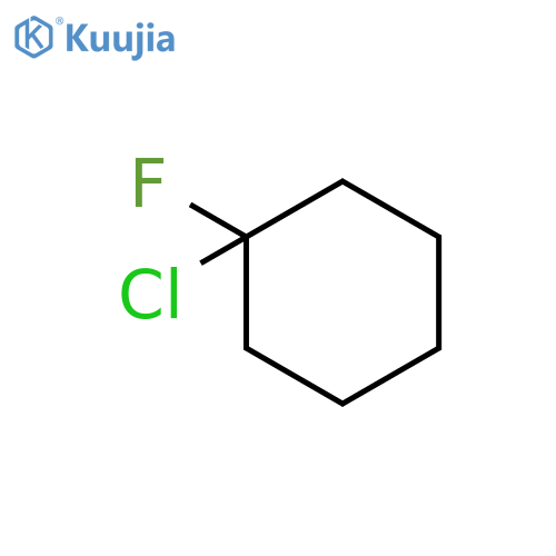 Cyclohexane, 1-chloro-1-fluoro- structure