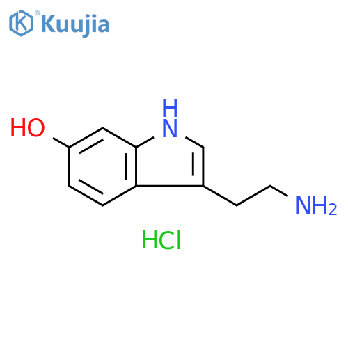 6-Hydroxytryptamine Hydrochloride structure